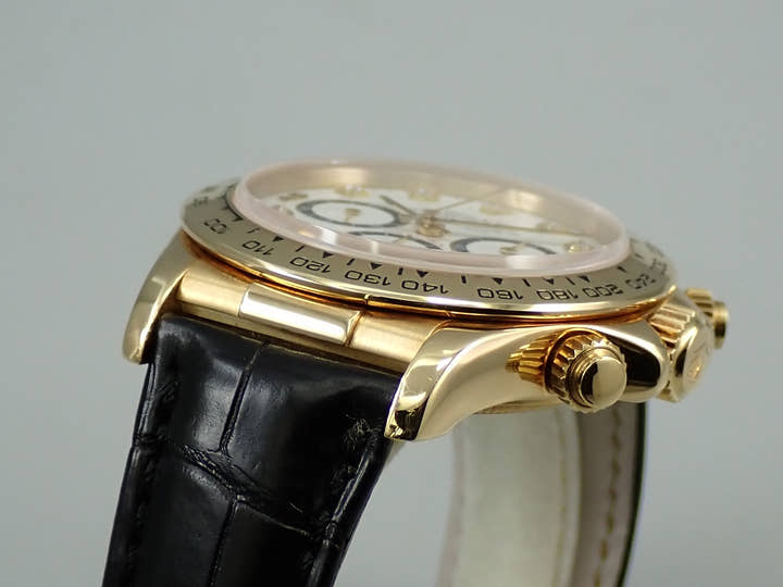 Rolex Daytona El Primero Ref. 16518G Yellow Gold White Dial