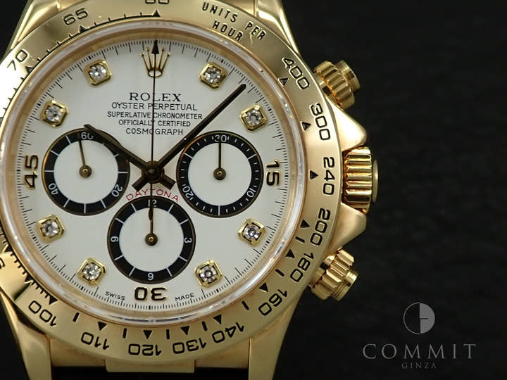 Rolex Daytona El Primero Ref. 16518G Yellow Gold White Dial