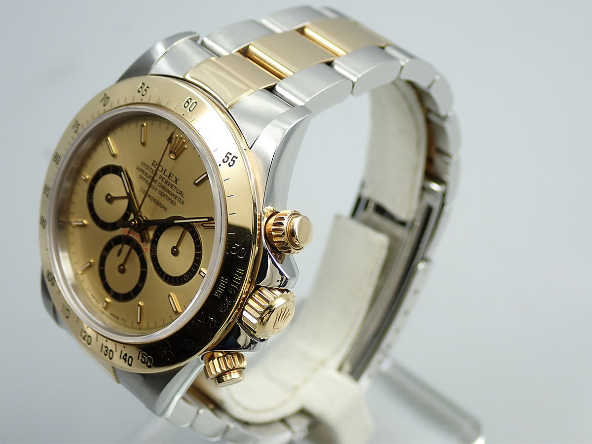 ロレックス デイトナ エルプリメロ Ref.16523 シャンパン文字盤 中古 V7MSRWYJ