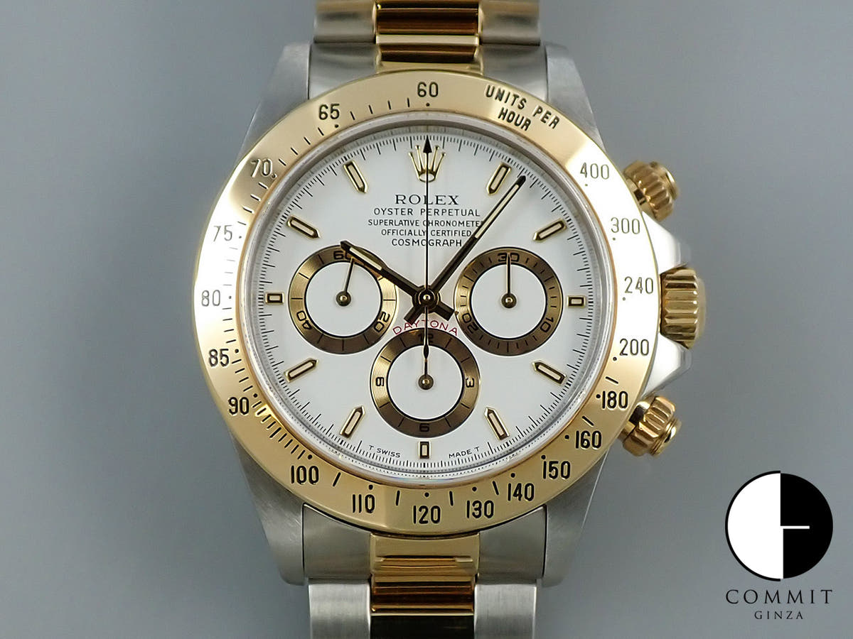 ロレックス デイトナ エルプリメロ Ref.16523 ホワイト文字盤 中古 0K6W2JP8