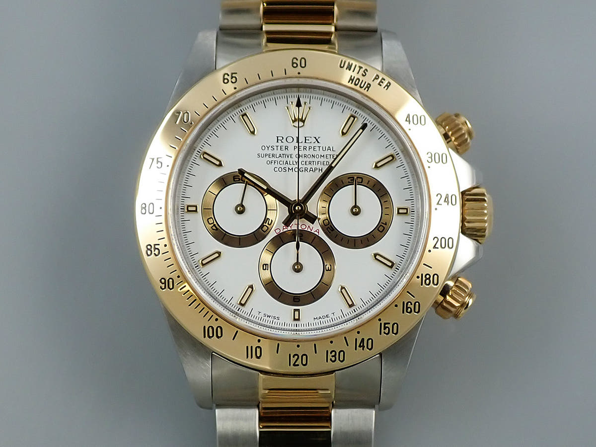 ロレックス デイトナ エルプリメロ Ref.16523 ホワイト文字盤 中古 0K6W2JP8