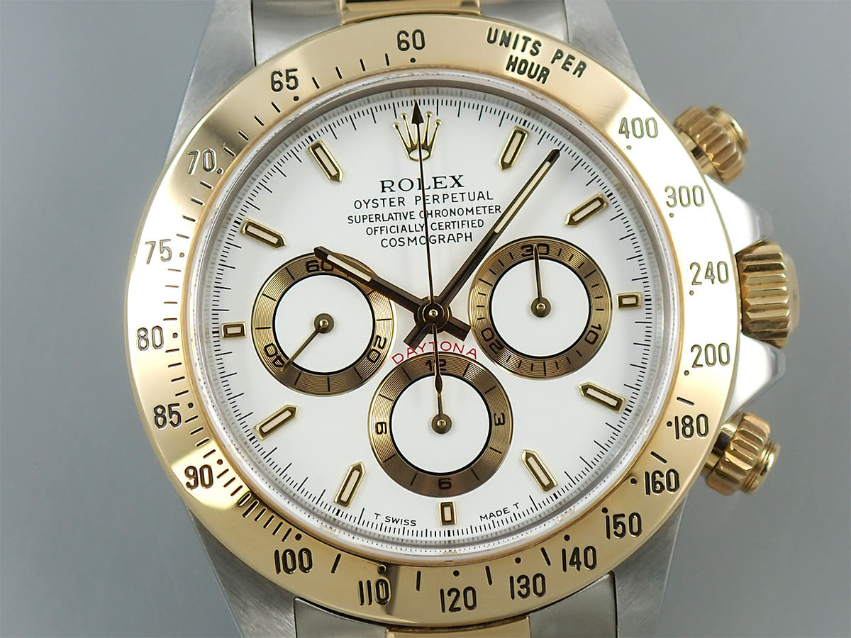 ロレックス デイトナ エルプリメロ Ref.16523 ホワイト文字盤 中古 0K6W2JP8