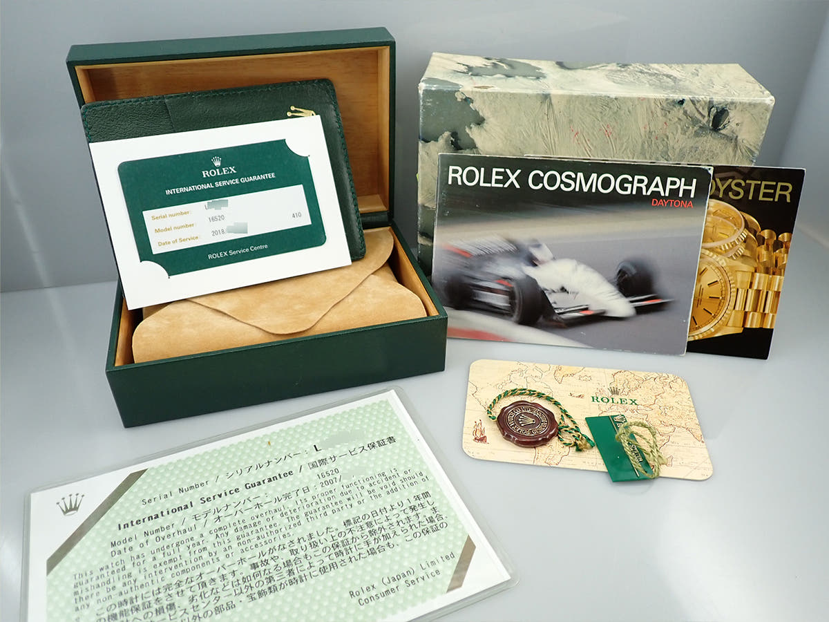 ロレックス デイトナ エルプリメロ Ref.16520 ホワイト文字盤 中古 U98UU5F5