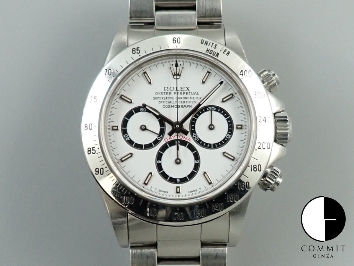 ロレックス デイトナ エルプリメロ Ref.16520 ホワイト文字盤 中古 M4TFRTZJ
