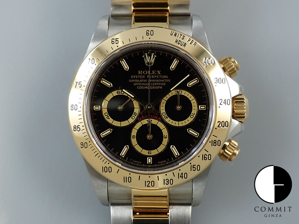 ロレックス デイトナ エルプリメロ Ref.16523 ブラック文字盤 中古 9C1HKRVJ