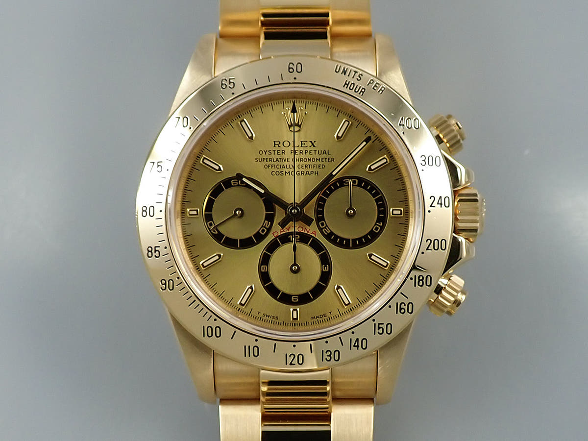 ロレックス デイトナ エルプリメロ Ref.16528 シャンパン文字盤 中古 1613HX8C