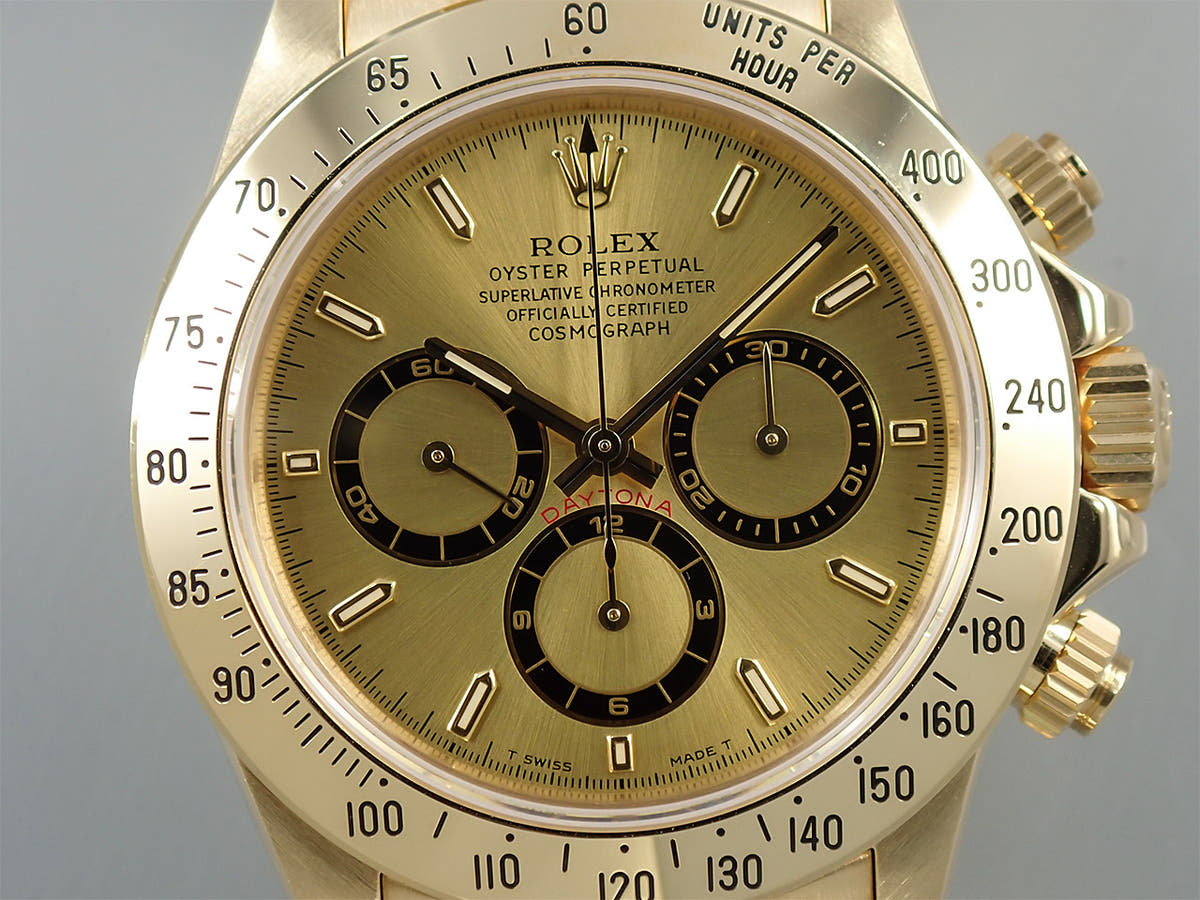 ロレックス デイトナ エルプリメロ Ref.16528 シャンパン文字盤 中古 1613HX8C