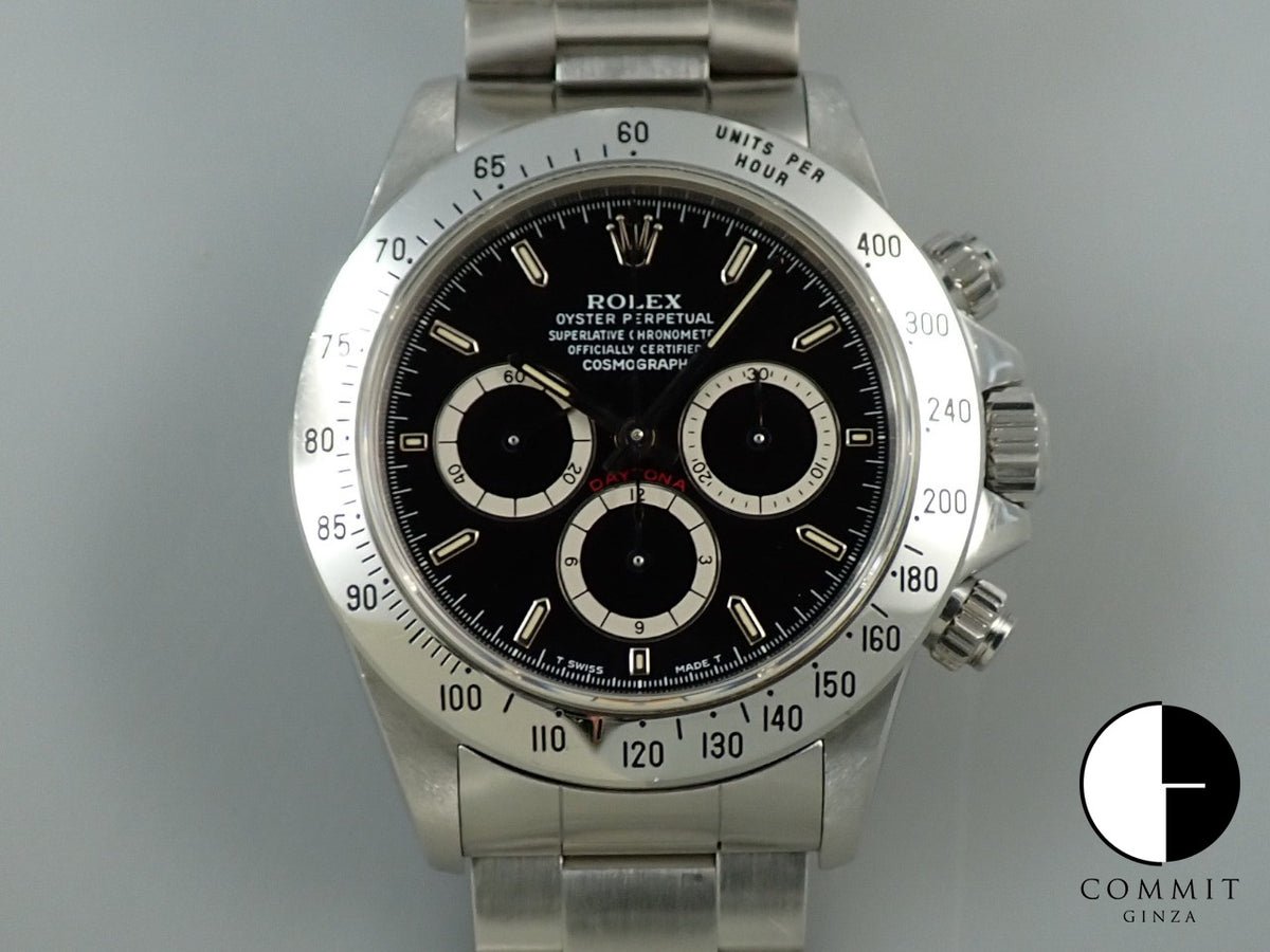 ロレックス デイトナ エルプリメロ Ref.16520 ブラック文字盤 中古 ACZ51VWA