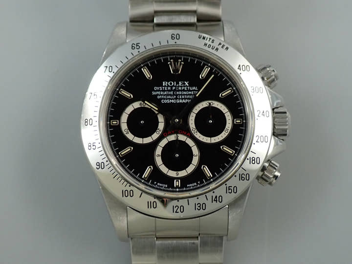 Rolex Daytona El Primero Ref. 16520 Stainless Steel Black Dial