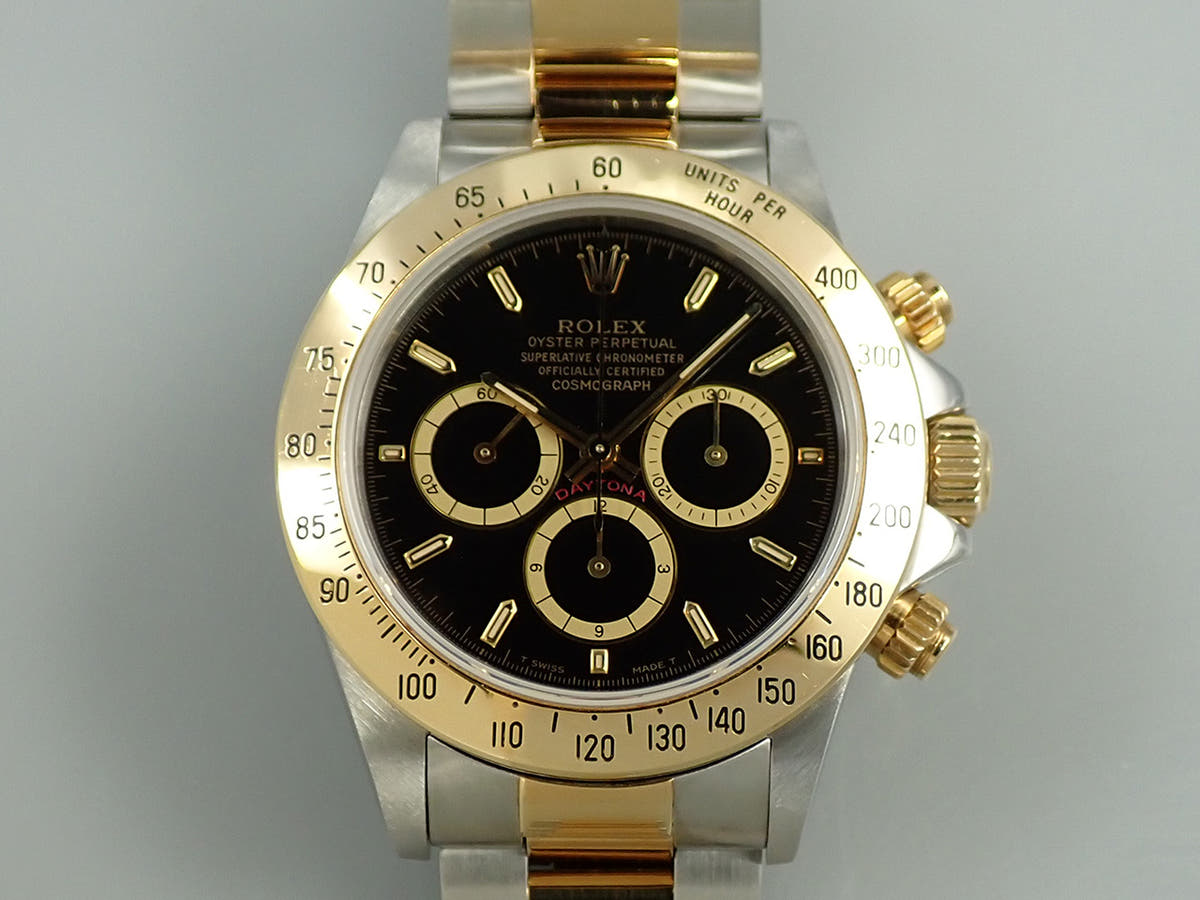ロレックス デイトナ エルプリメロ Ref.16523 ブラック文字盤 中古 85CWTHSH