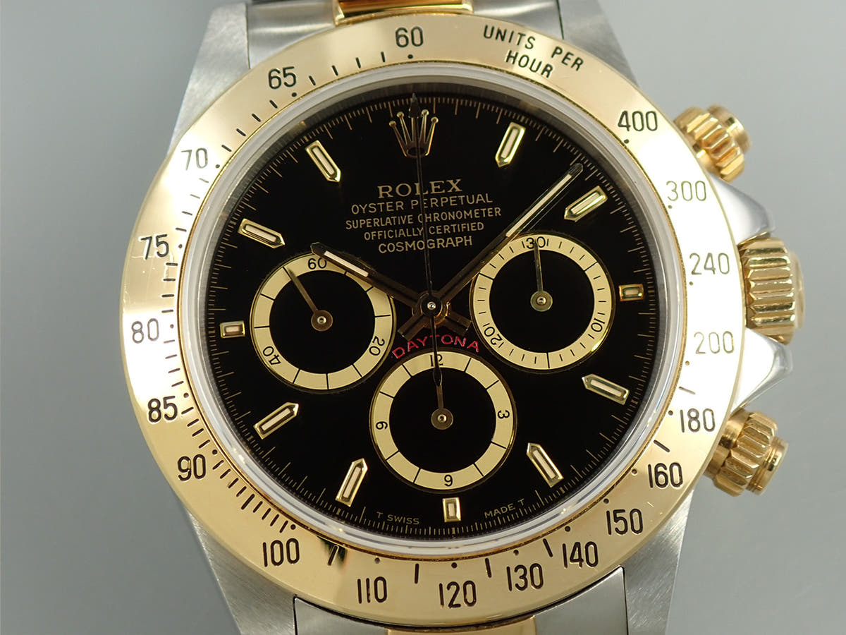 ロレックス デイトナ エルプリメロ Ref.16523 ブラック文字盤 中古 85CWTHSH