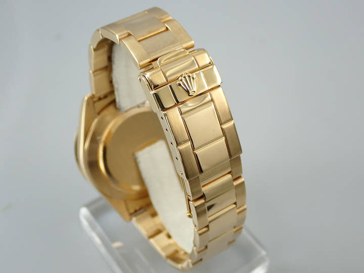 ロレックス デイトナ エルプリメロ Ref.16528G イエローゴールド ブラックx8Pダイヤ文字盤