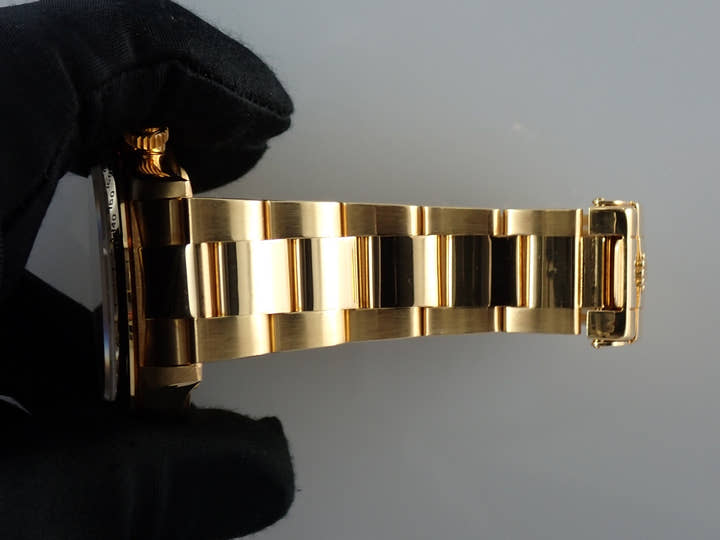 ロレックス デイトナ エルプリメロ Ref.16528G イエローゴールド ブラックx8Pダイヤ文字盤