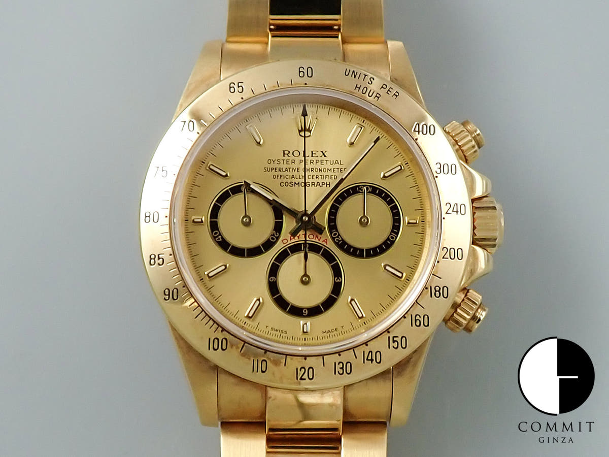 ロレックス デイトナ エルプリメロ Ref.16528 シャンパン文字盤 中古 S2MJKUXP