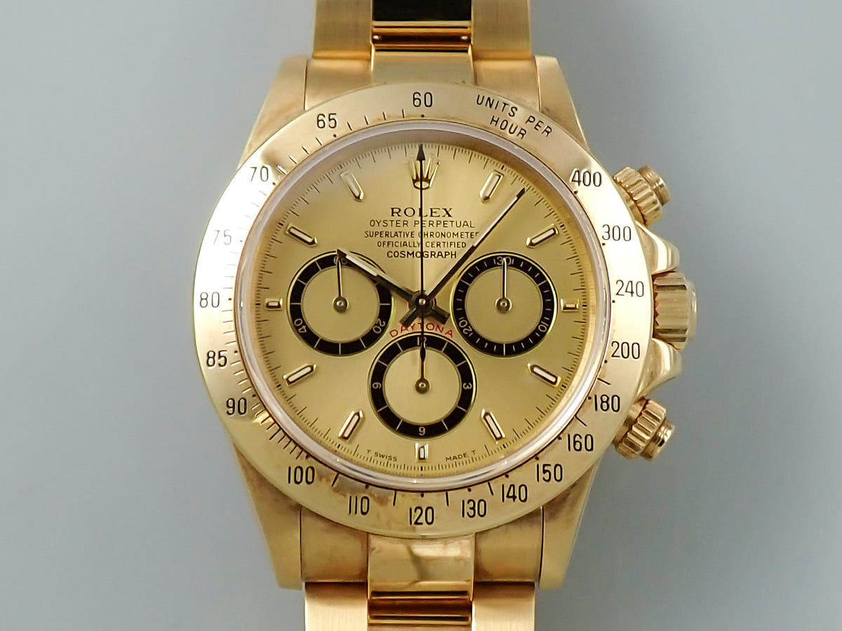 ロレックス デイトナ エルプリメロ Ref.16528 シャンパン文字盤 中古 S2MJKUXP