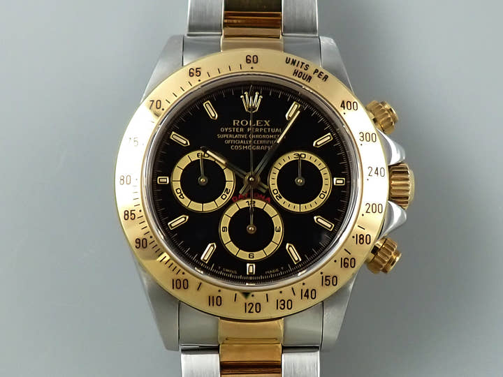 ロレックス デイトナ エルプリメロ Ref.16523 ブラック文字盤 中古 4P7M0038