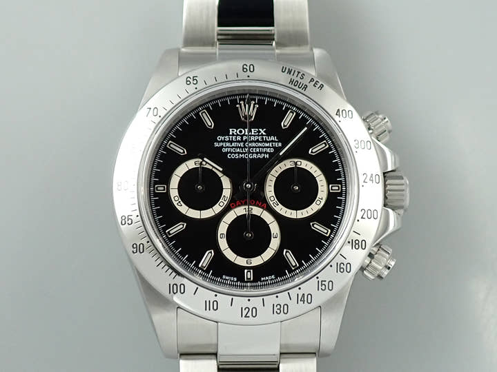 ロレックス デイトナ エルプリメロ Ref.16520 ステンレススチール ブラック文字盤
