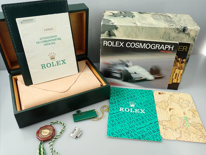 ロレックス デイトナ エルプリメロ Ref.16520 ステンレススチール ブラック文字盤