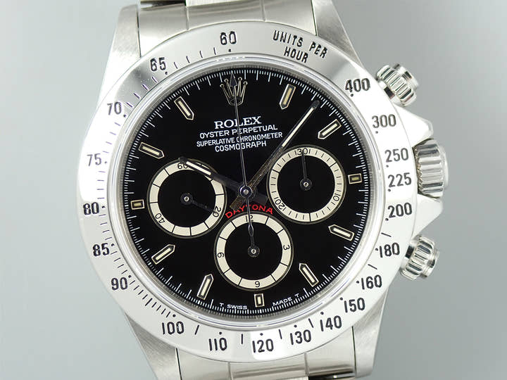 ロレックス デイトナ エルプリメロ Ref.16520 ステンレススチール ブラック文字盤