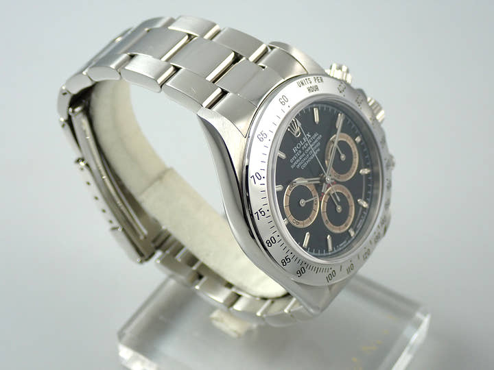 ロレックス デイトナ エルプリメロ Ref.16520 ステンレススチール ブラック文字盤
