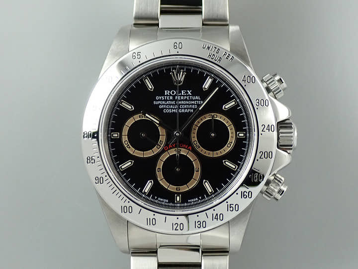 ロレックス デイトナ エルプリメロ Ref.16520 ステンレススチール ブラック文字盤
