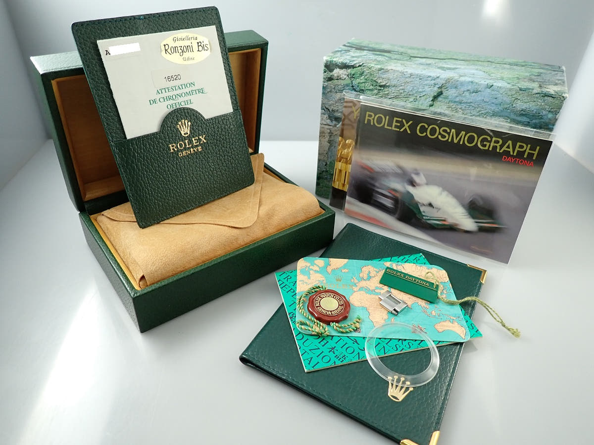 ロレックス デイトナ エルプリメロ Ref.16520 ブラック文字盤 中古 MAR0X4V8