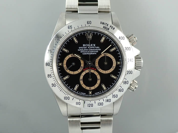 ロレックス デイトナ エルプリメロ Ref.16520 ステンレススチール ブラック文字盤