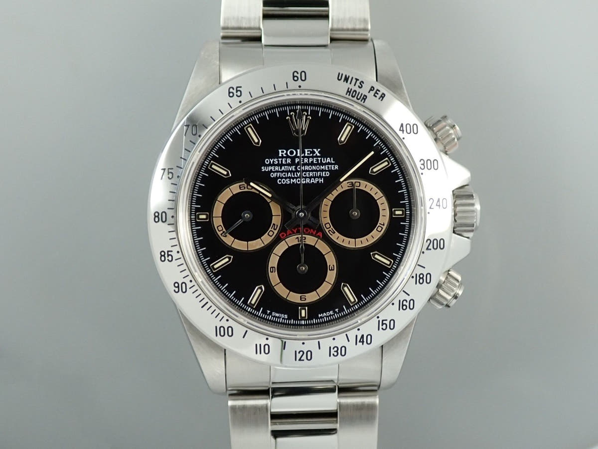 ロレックス デイトナ エルプリメロ Ref.16520 ブラック文字盤 中古 0MUCFUZH