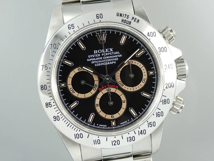 ロレックス デイトナ エルプリメロ Ref.16520 ステンレススチール ブラック文字盤