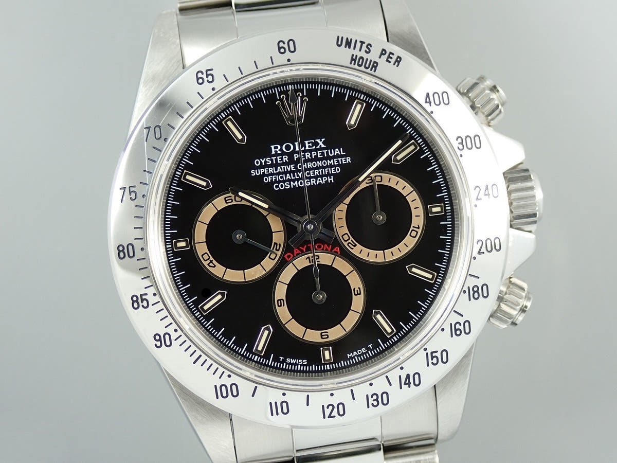 ロレックス デイトナ エルプリメロ Ref.16520 ブラック文字盤 中古 0MUCFUZH