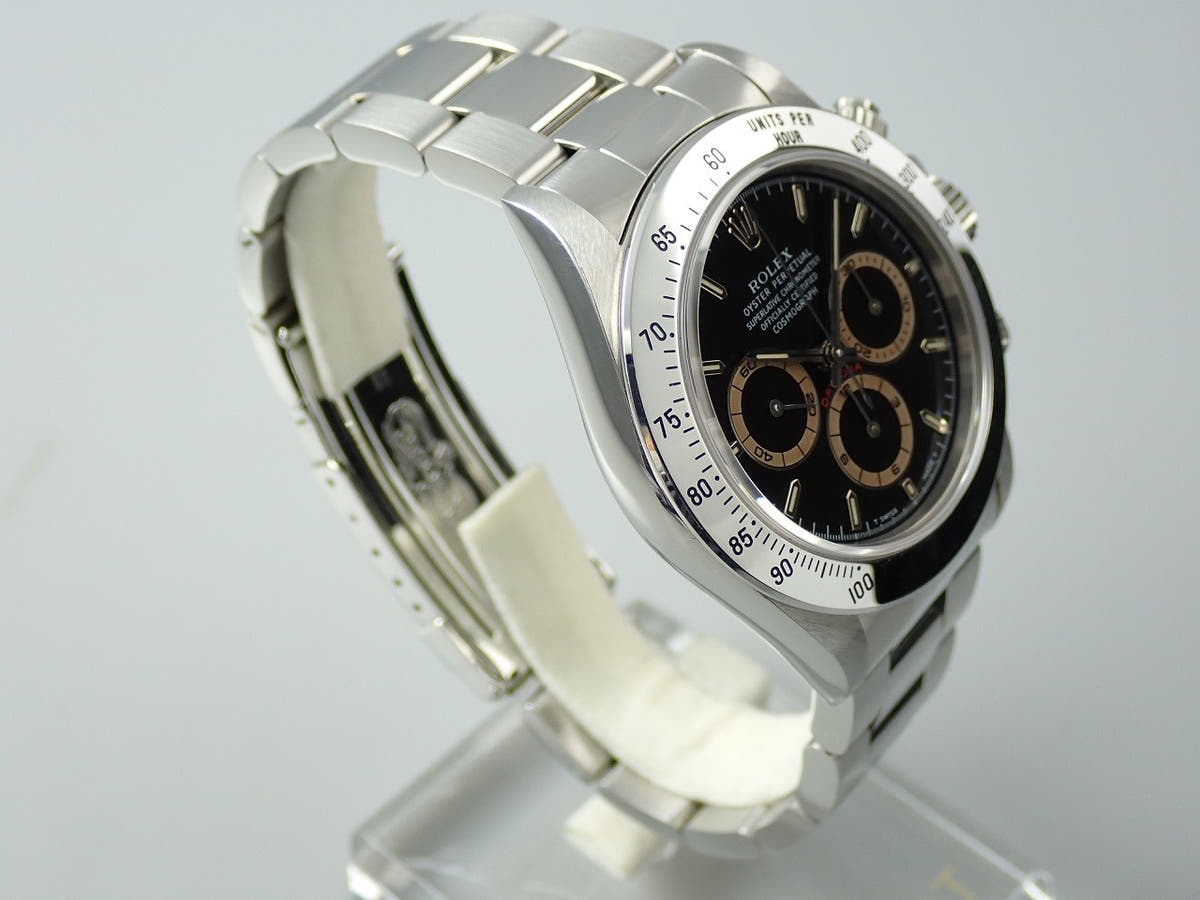 ロレックス デイトナ エルプリメロ Ref.16520 ブラック文字盤 中古 0MUCFUZH