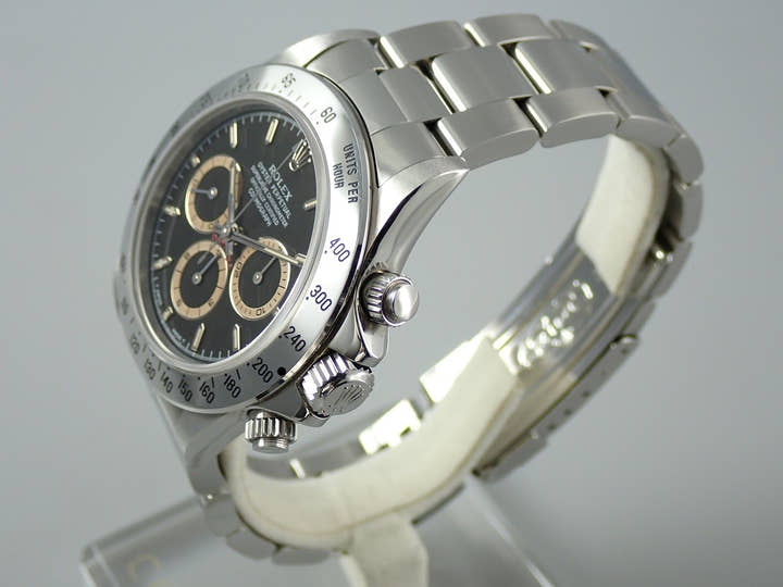 ロレックス デイトナ エルプリメロ Ref.16520 ステンレススチール ブラック文字盤