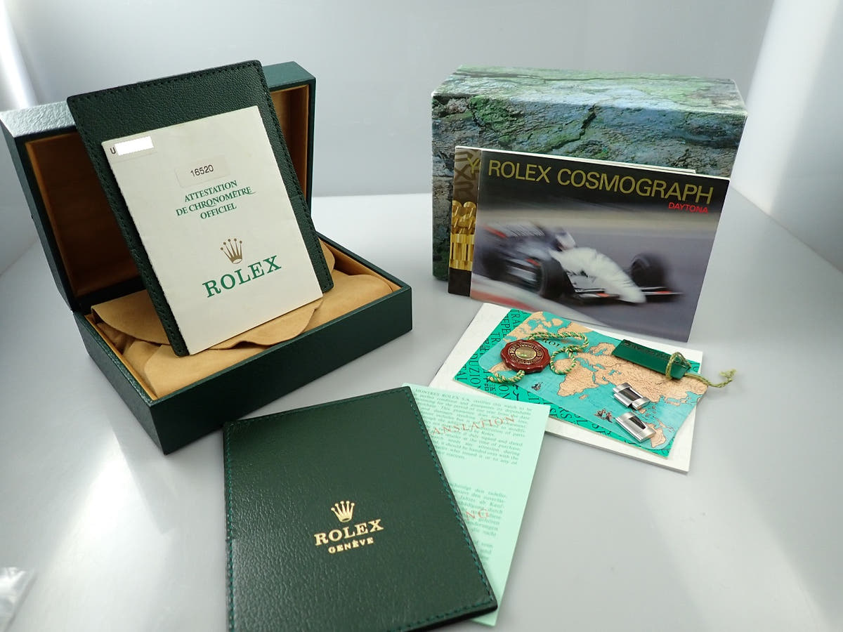 ロレックス デイトナ エルプリメロ Ref.16520 ブラック文字盤 中古 J2265707