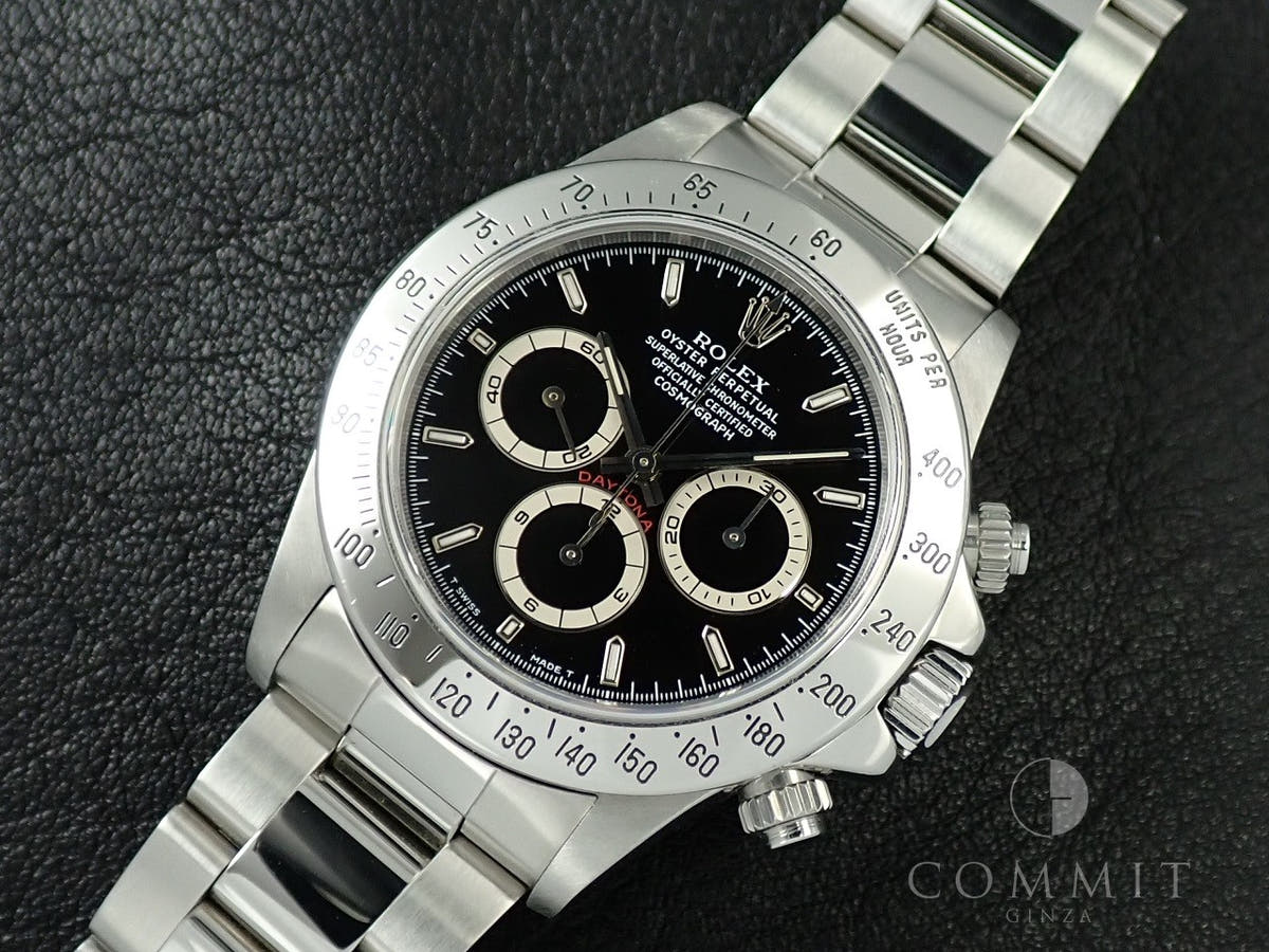 ロレックス デイトナ エルプリメロ Ref.16520 ブラック文字盤 中古 J2265707