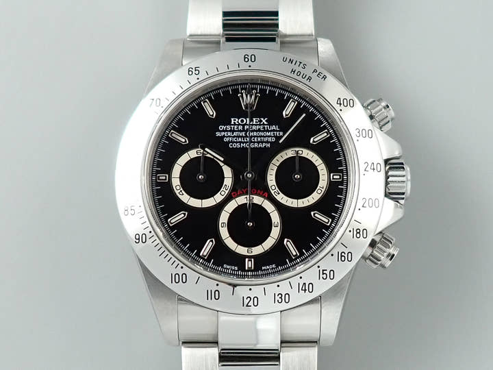 ロレックス デイトナ エルプリメロ Ref.16520 ステンレススチール ブラック文字盤
