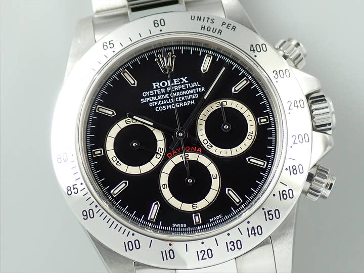 ロレックス デイトナ エルプリメロ Ref.16520 ステンレススチール ブラック文字盤