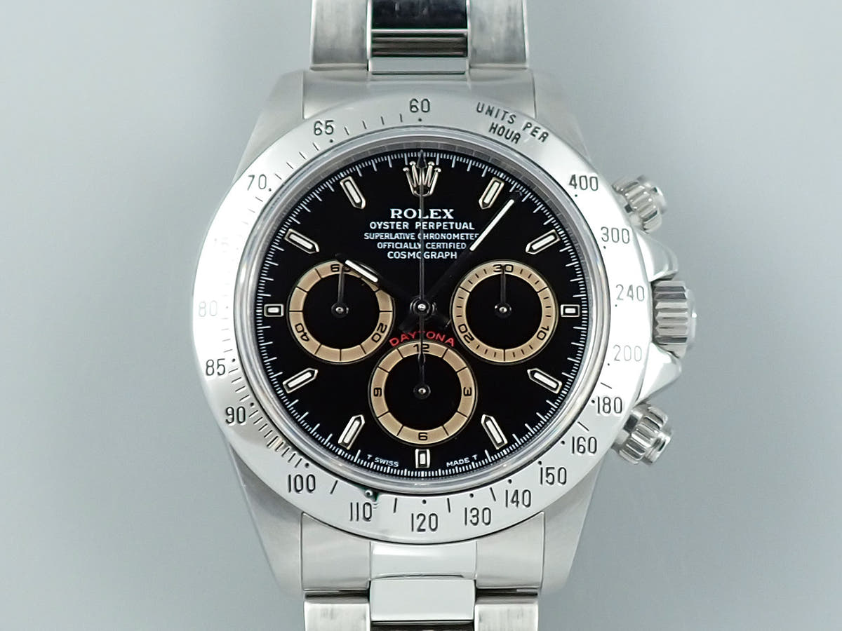 ロレックス デイトナ エルプリメロ Ref.16520 ブラック文字盤 中古 XCU950K6