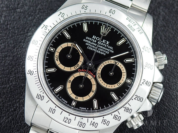 ロレックス デイトナ エルプリメロ Ref.16520 ステンレススチール ブラック文字盤