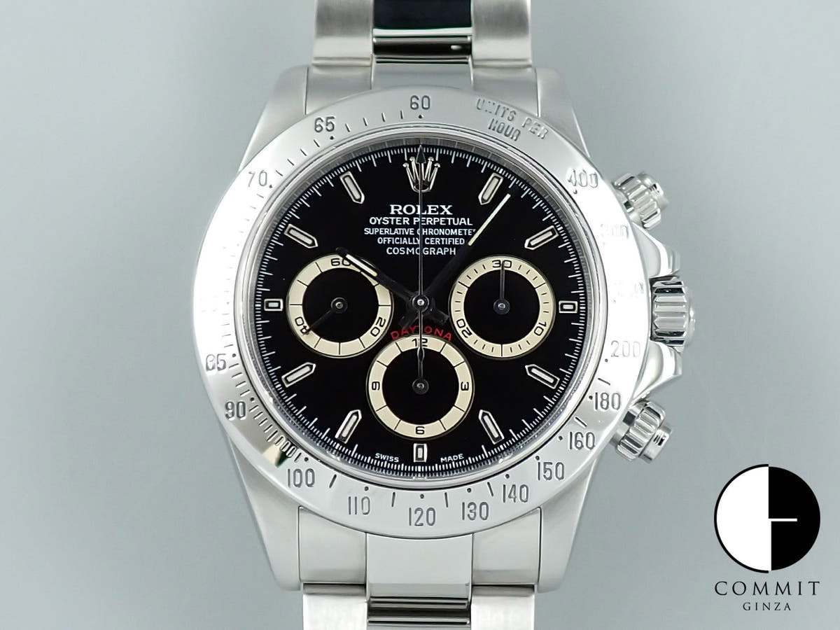 ロレックス デイトナ エルプリメロ Ref.16520 ブラック文字盤 中古 XCU950K6