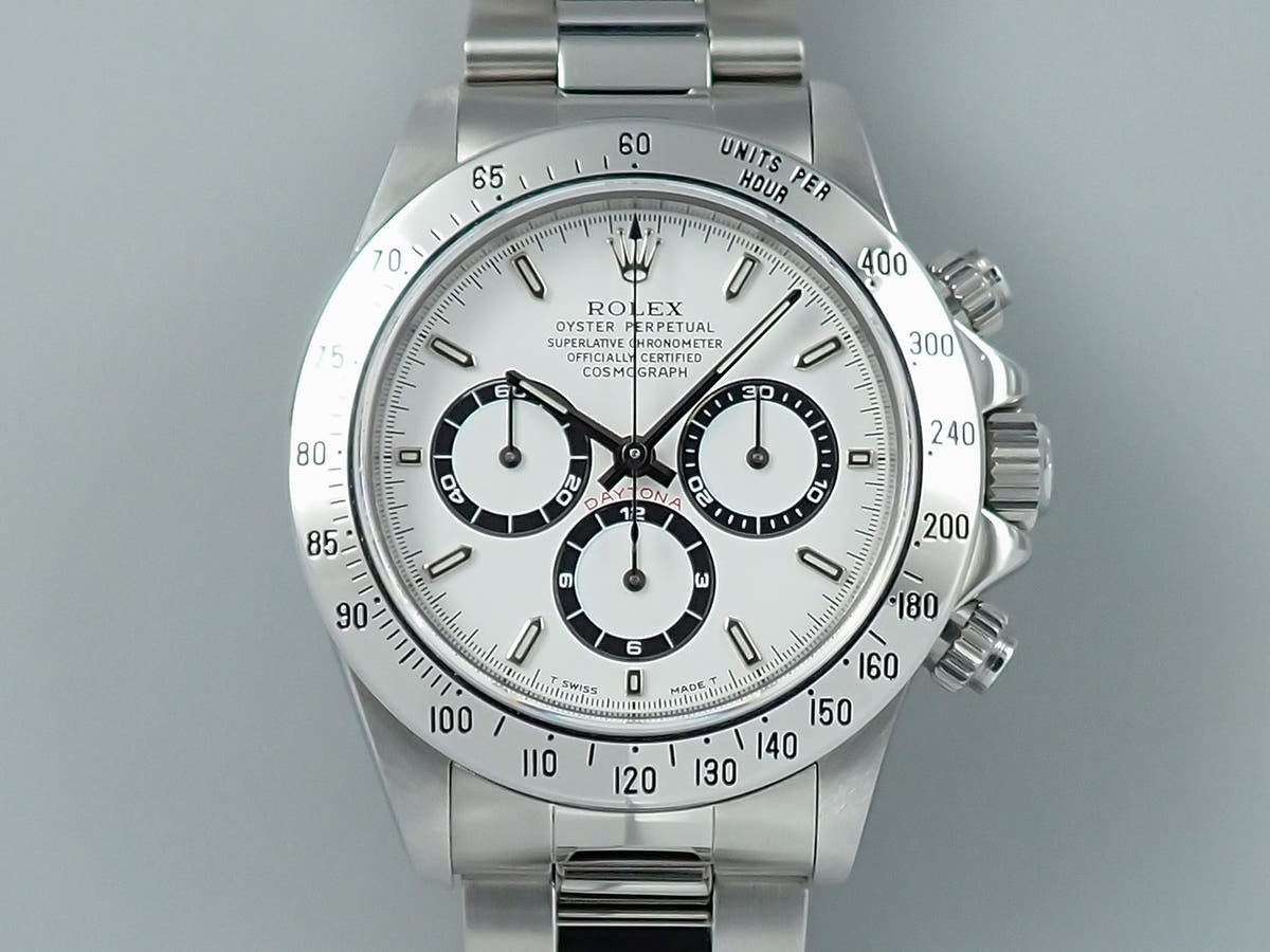 ロレックス デイトナ エルプリメロ Ref.16520 ホワイト文字盤 美中古 J14VY9P9