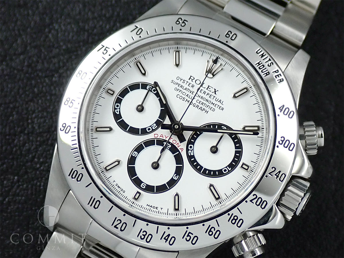 ロレックス デイトナ エルプリメロ Ref.16520 ホワイト文字盤 美中古 J14VY9P9