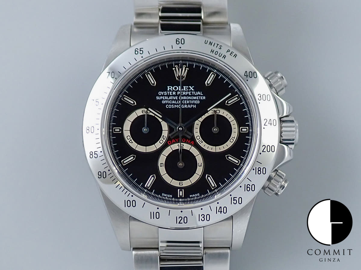 ロレックス デイトナ エルプリメロ Ref.16520 ブラック文字盤 中古 L5XJ1963