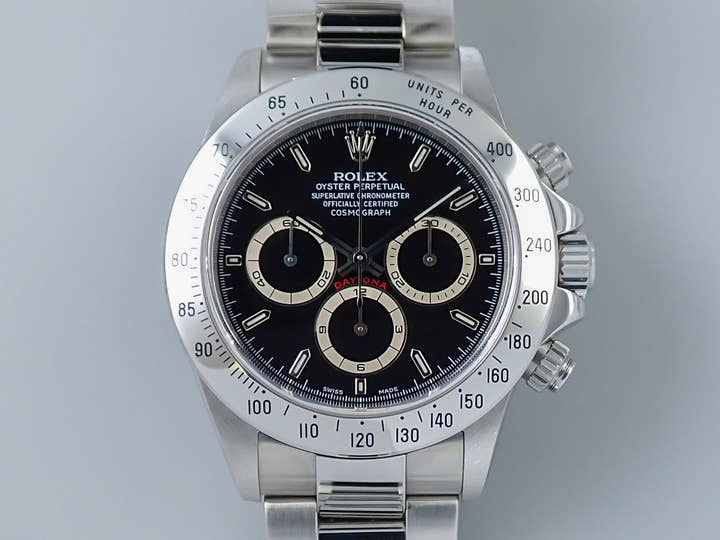 ロレックス デイトナ エルプリメロ Ref.16520 ステンレススチール ブラック文字盤