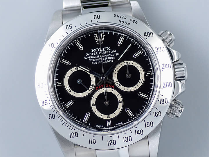 ロレックス デイトナ エルプリメロ Ref.16520 ステンレススチール ブラック文字盤
