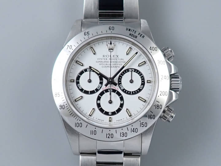ロレックス デイトナ エルプリメロ Ref.16520 ステンレススチール ホワイト文字盤