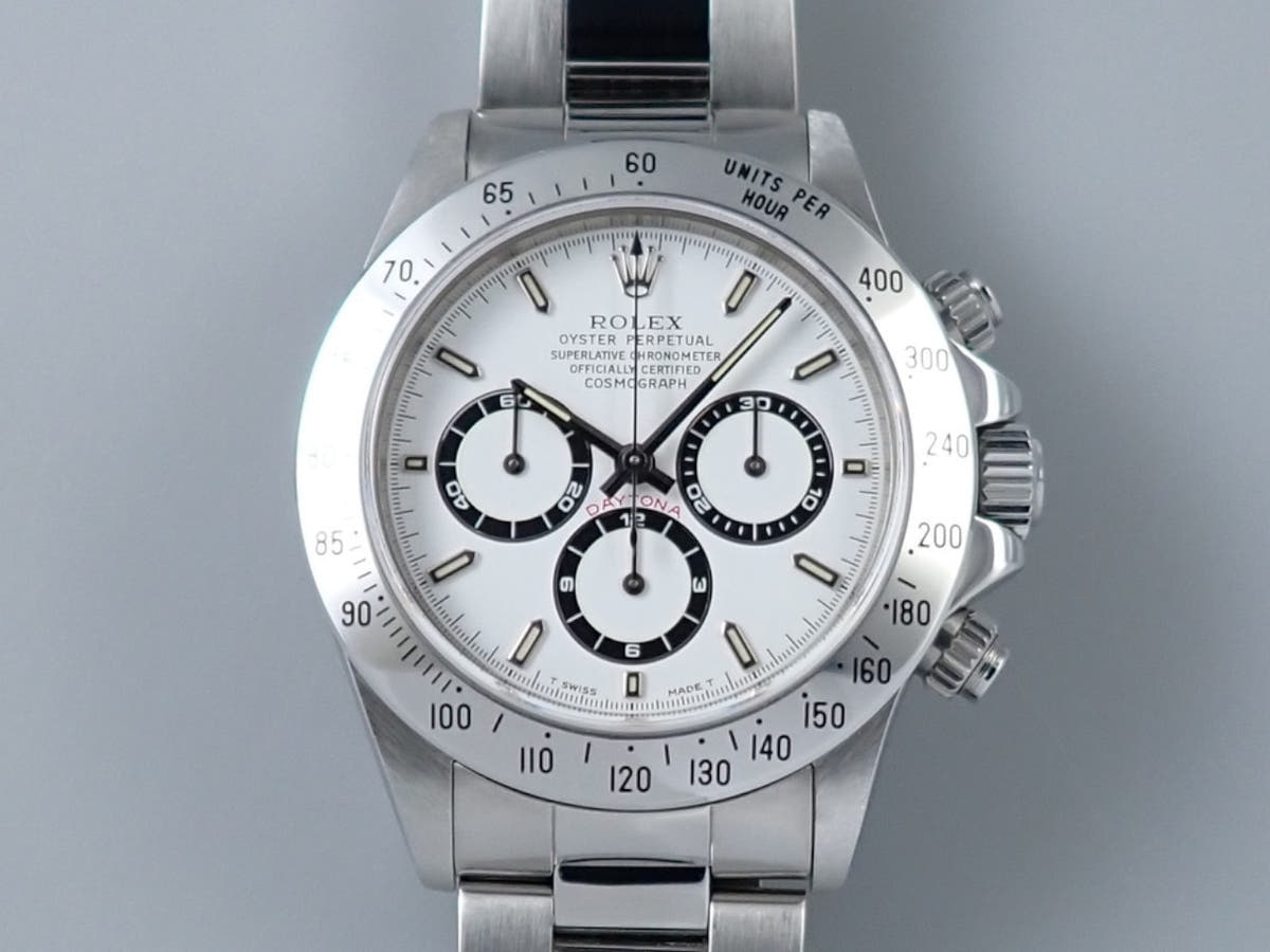 ロレックス デイトナ エルプリメロ Ref.16520 ホワイト文字盤 美品 274WMWZP