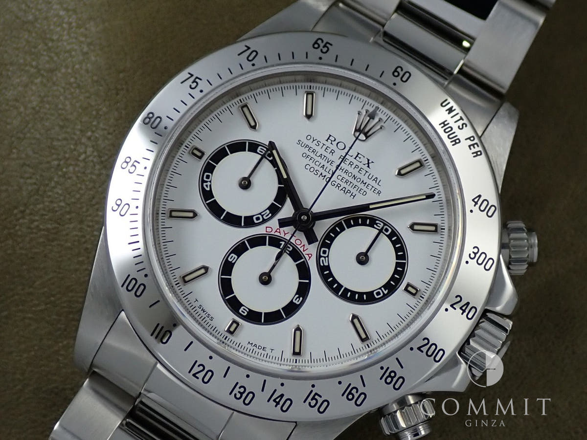 ロレックス デイトナ エルプリメロ Ref.16520 ホワイト文字盤 美品 274WMWZP