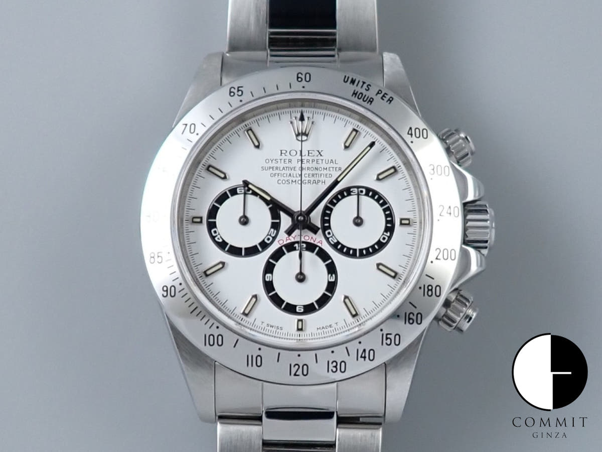 ロレックス デイトナ エルプリメロ Ref.16520 ホワイト文字盤 美品 274WMWZP