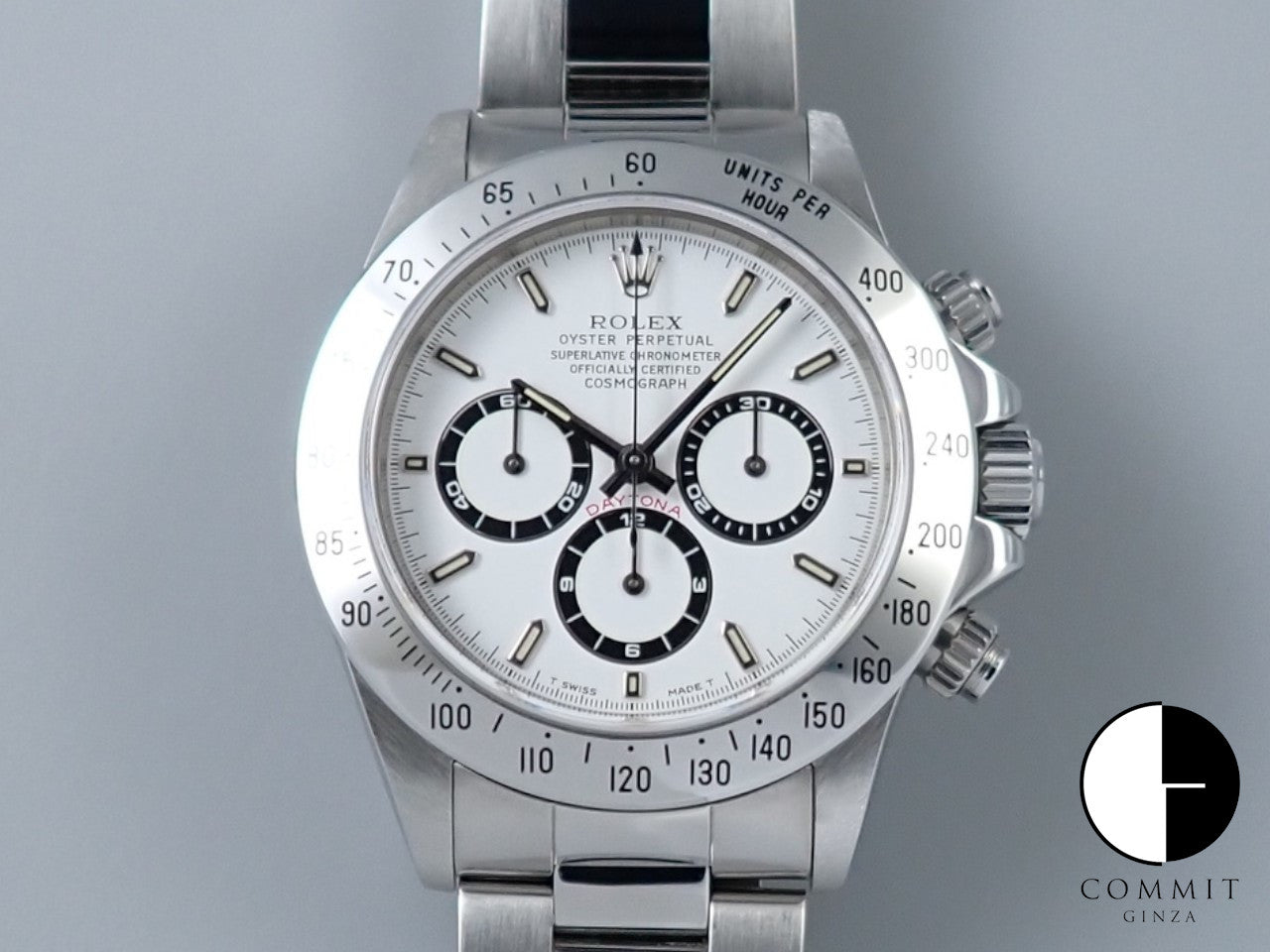 Rolex Daytona El Primero Ref.16520 SS White Dial