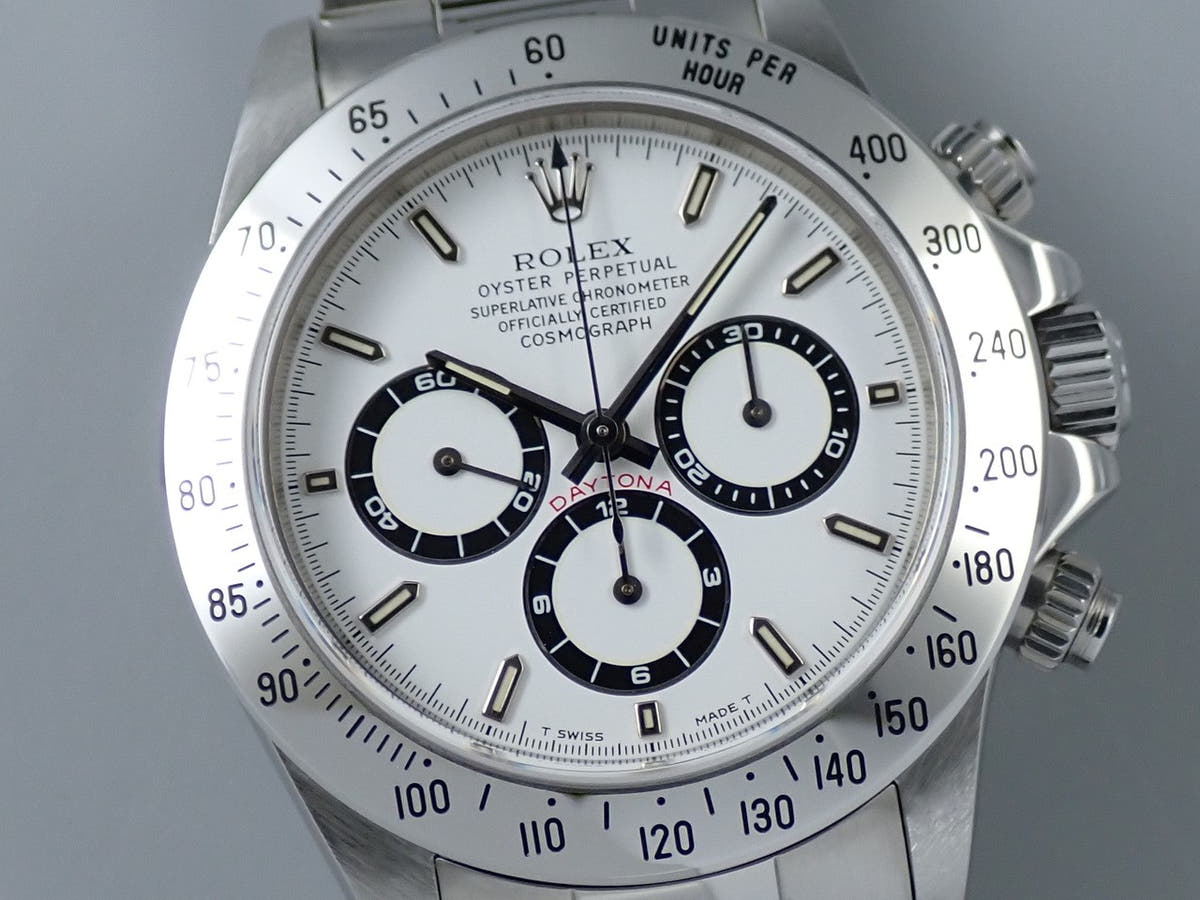 ロレックス デイトナ エルプリメロ Ref.16520 ホワイト文字盤 美品 274WMWZP
